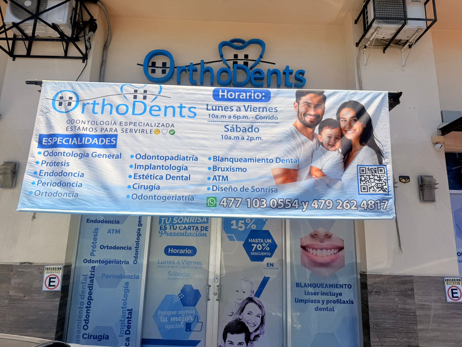Fachada de Clínica Dental Orthodents